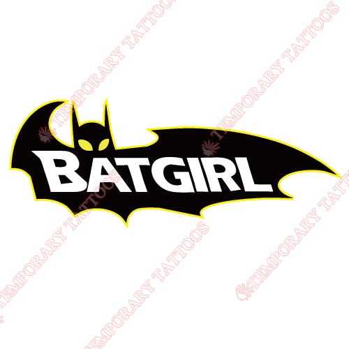 Batgirl Customize Temporary Tattoos Stickers NO.4 Batgirl Customize Temporary Tattoos Stickers NO.4